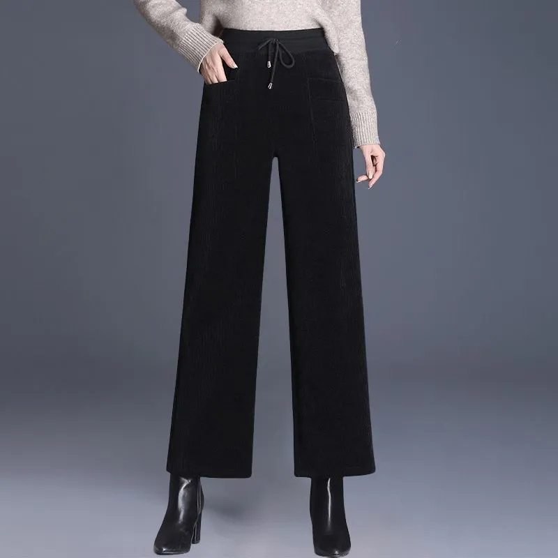Autumn Winter Corduroy Wide Le - огляд і ціна Corduroy Pant Warm