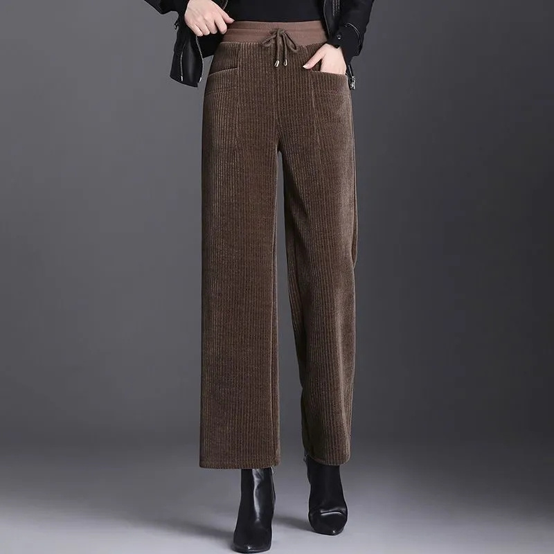 Autumn Winter Corduroy Wide Le - огляд і ціна Corduroy Pant Warm