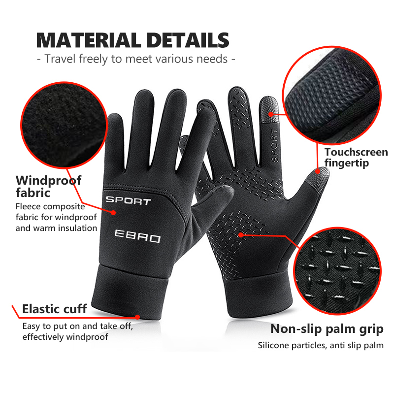 Waterproof Winter Warm Gloves  - огляд і ціна Touch Screen Gloves