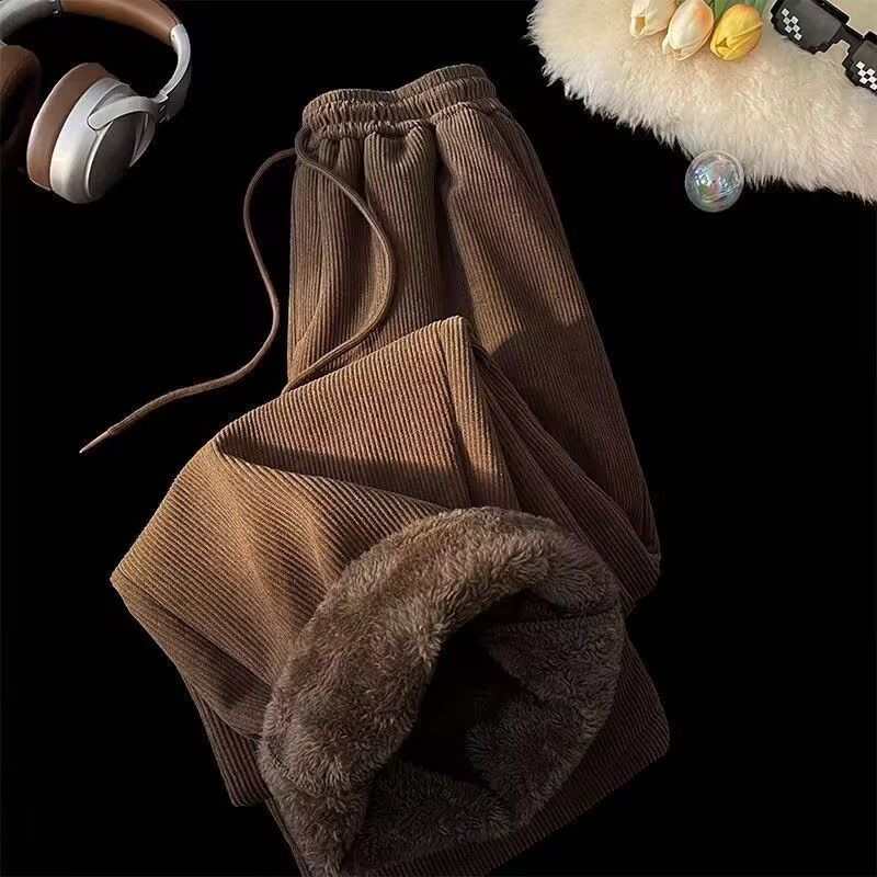 Wide Leg Corduroy Pants Women  - огляд і ціна Corduroy Pant Warm