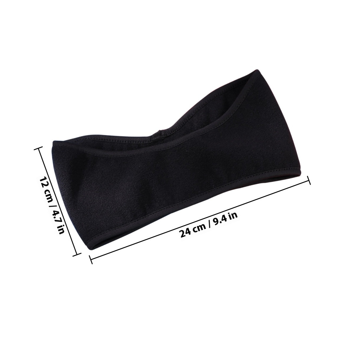 Unisex Black Winter Ear Warmer - огляд і ціна Fleece Ear Warmer Band